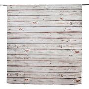 8 ft x 8 ft Printed Vinyl Photo Backdrop Wood Design Party Banner - White Washed BKDP_VIN_8X8_WOD06