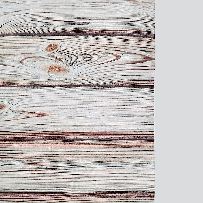 8 ft x 8 ft Printed Vinyl Photo Backdrop Wood Design Party Banner - White Washed BKDP_VIN_8X8_WOD06