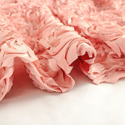 8 ft x 8 ft Satin Rosette Backdrop Curtain Photo Booth Decorations