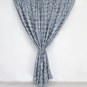 8 ft x 8 ft Satin Rosette Backdrop Curtain Photo Booth Decorations