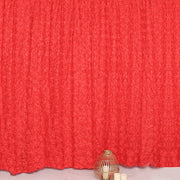 8 ft x 8 ft Satin Rosette Backdrop Curtain Photo Booth Decorations