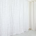 8 ft x 8 ft Satin Rosette Backdrop Curtain Photo Booth Decorations