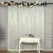 8 ft x 8 ft Sequined Backdrop Curtain
