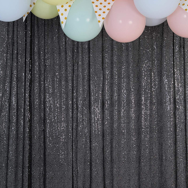 8 ft x 8 ft Sequined Backdrop Curtain