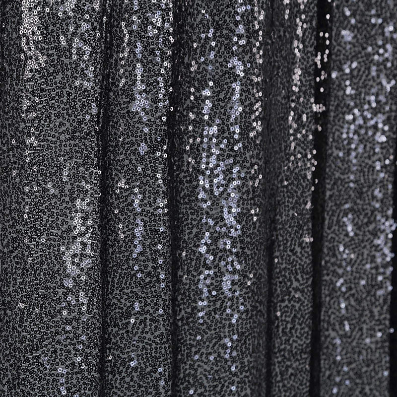 8 ft x 8 ft Sequined Backdrop Curtain