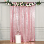 8 ft x 8 ft Sequined Backdrop Curtain