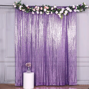 8 ft x 8 ft Sequined Backdrop Curtain