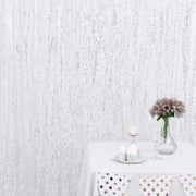 8 ft x 8 ft Sequined Backdrop Curtain