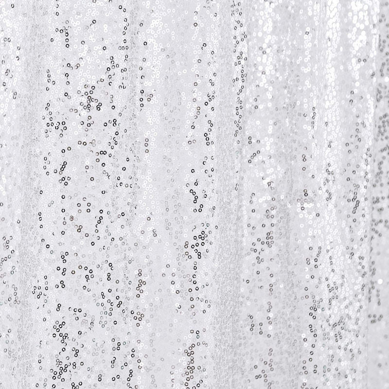 8 ft x 8 ft Sequined Backdrop Curtain