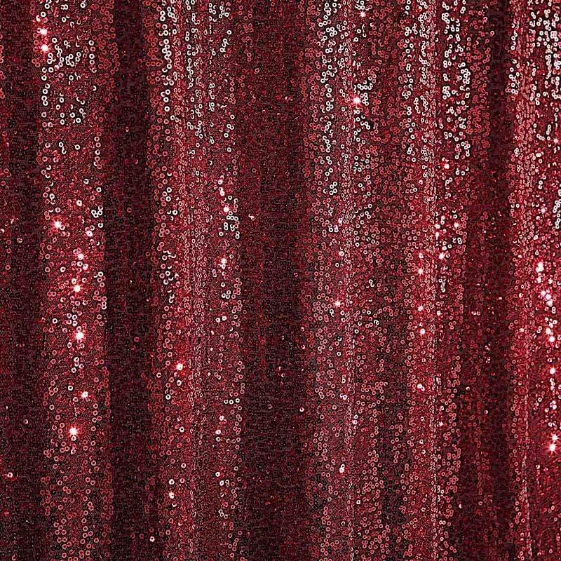 8 ft x 8 ft Sequined Backdrop Curtain