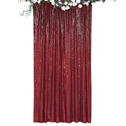 8 ft x 8 ft Sequined Backdrop Curtain