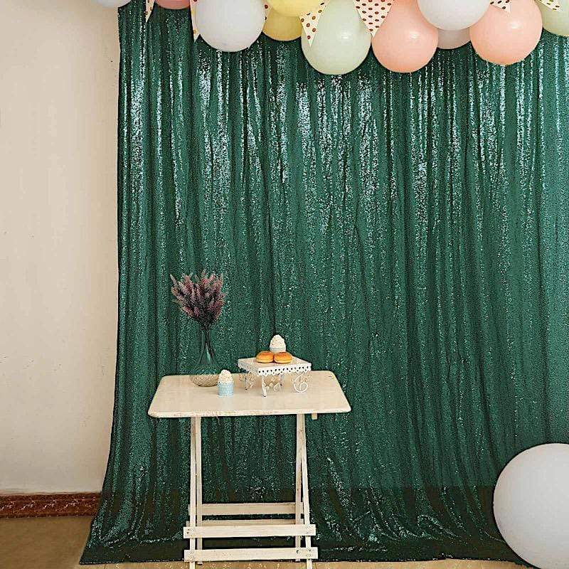 8 ft x 8 ft Sequined Backdrop Curtain