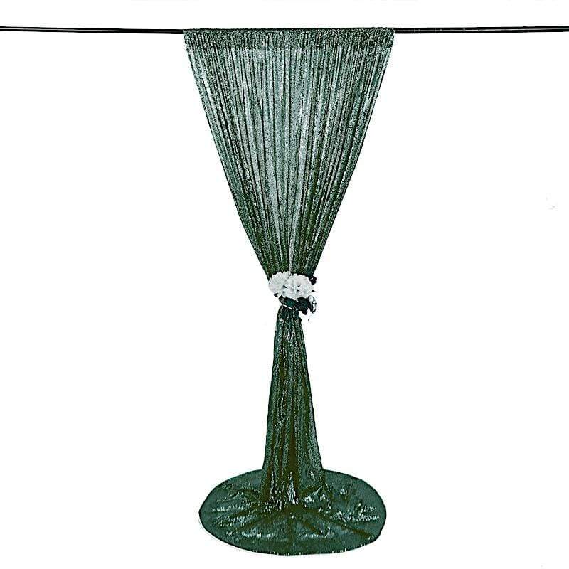 8 ft x 8 ft Sequined Backdrop Curtain