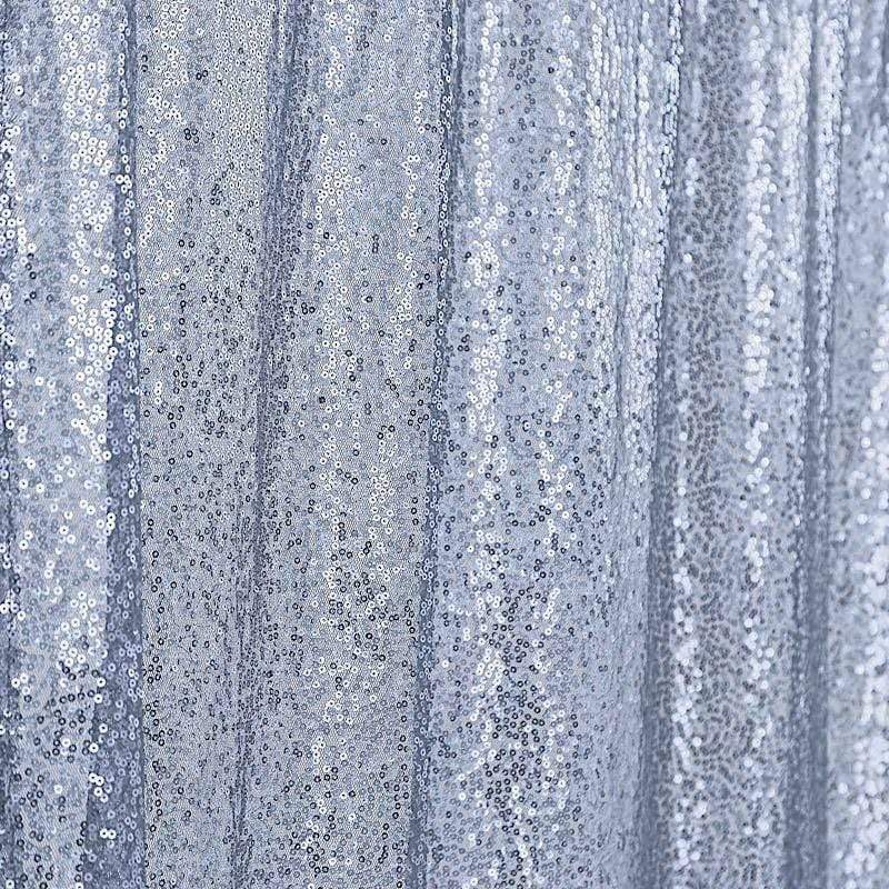 8 ft x 8 ft Sequined Backdrop Curtain