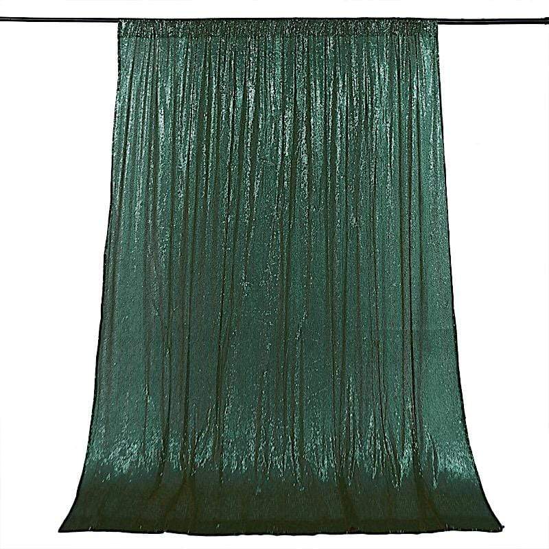 8 ft x 8 ft Sequined Backdrop Curtain