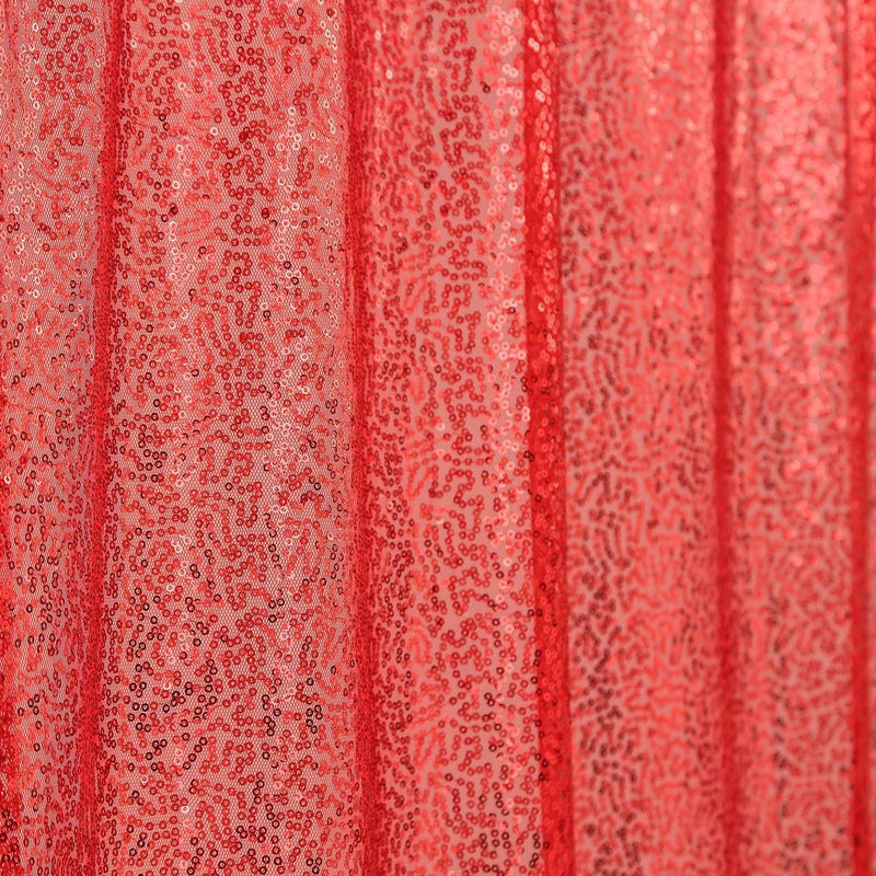 8 ft x 8 ft Sequined Backdrop Curtain