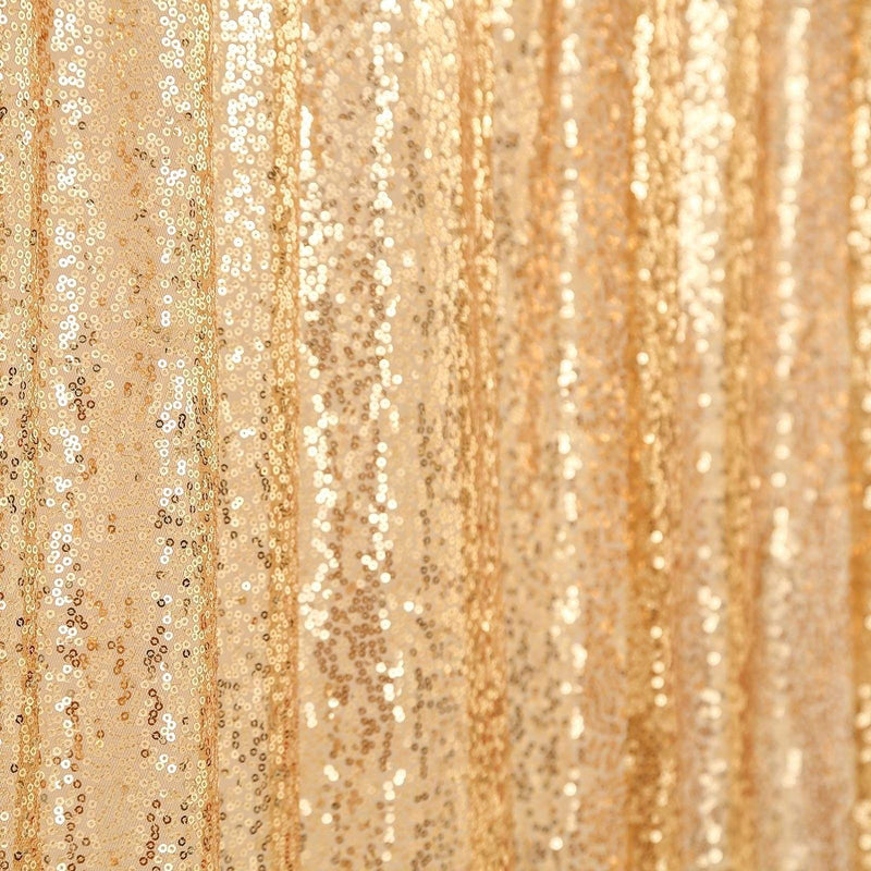 8 ft x 8 ft Sequined Backdrop Curtain