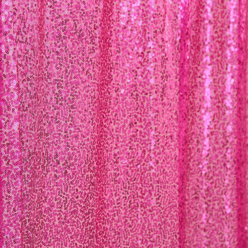 8 ft x 8 ft Sequined Backdrop Curtain