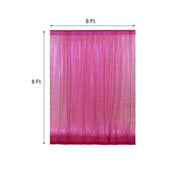 8 ft x 8 ft Sequined Backdrop Curtain