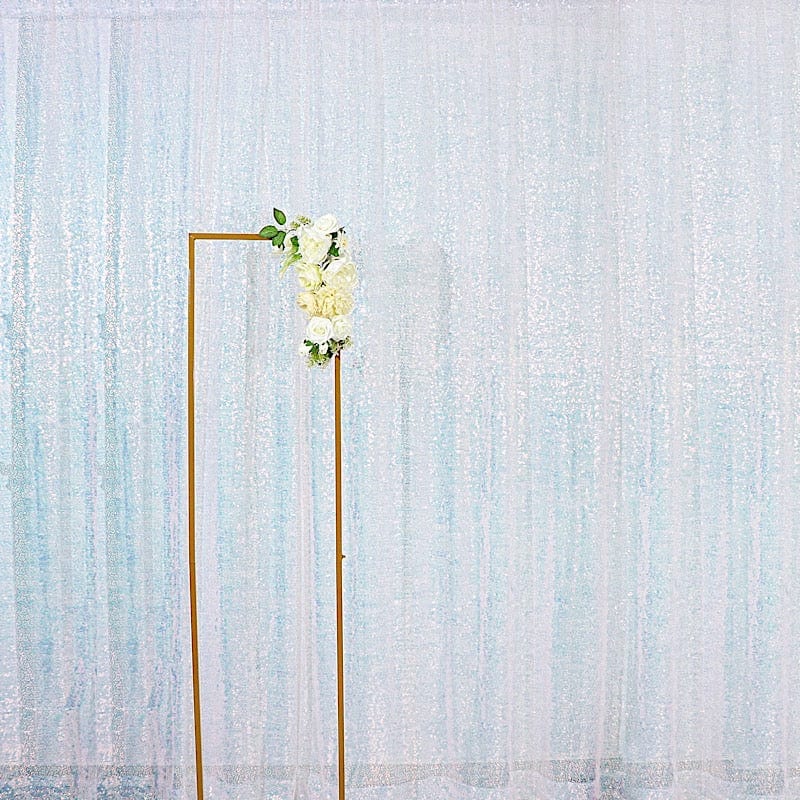 8 ft x 8 ft Sequined Backdrop Curtain