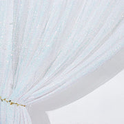 8 ft x 8 ft Sequined Backdrop Curtain