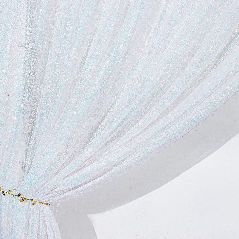 8 ft x 8 ft Sequined Backdrop Curtain