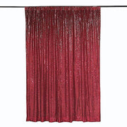 8 ft x 8 ft Sequined Backdrop Curtain BKDP_02_8X8_BURG