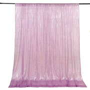 8 ft x 8 ft Sequined Backdrop Curtain BKDP_02_8X8_LAV