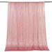 8 ft x 8 ft Sequined Backdrop Curtain BKDP_02_8X8_PINK