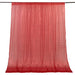 8 ft x 8 ft Sequined Backdrop Curtain BKDP_02_8X8_RED
