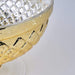 8" Mercury Glass Compote Vase Bowl Centerpiece - Gold VASE_PB001_8_GOLD