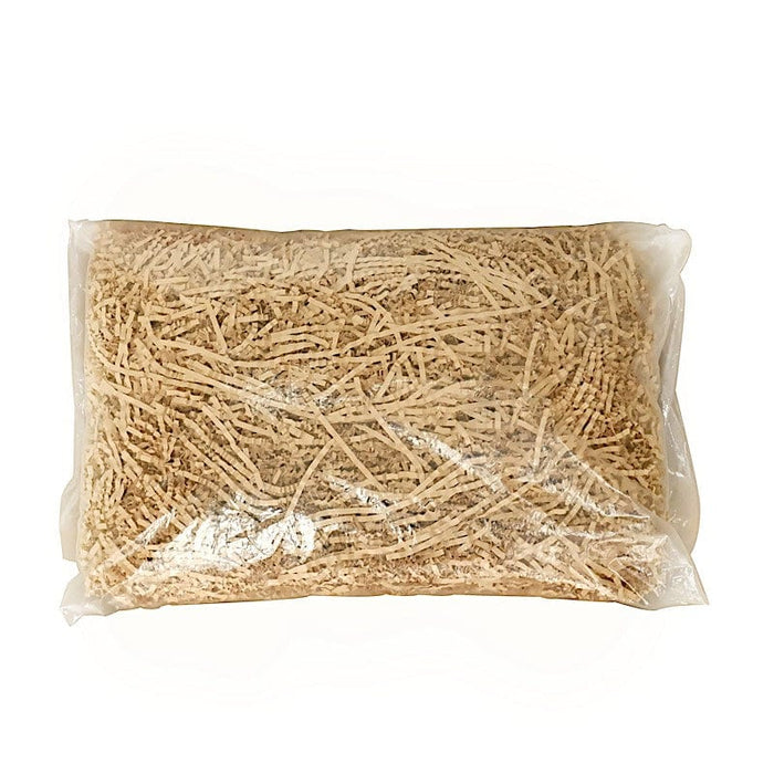 8 oz Kraft Crinkle Paper Shred Basket Gift Box Filler - Natural