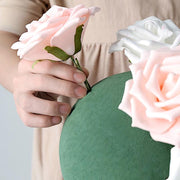 8" Round Wet Foam Ball DIY Floral Decorations - Green FOAM_ARTI_BALL01_8