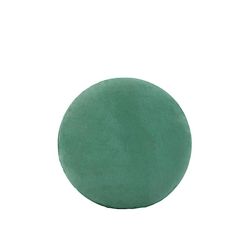 8" Round Wet Foam Ball DIY Floral Decorations - Green FOAM_ARTI_BALL01_8