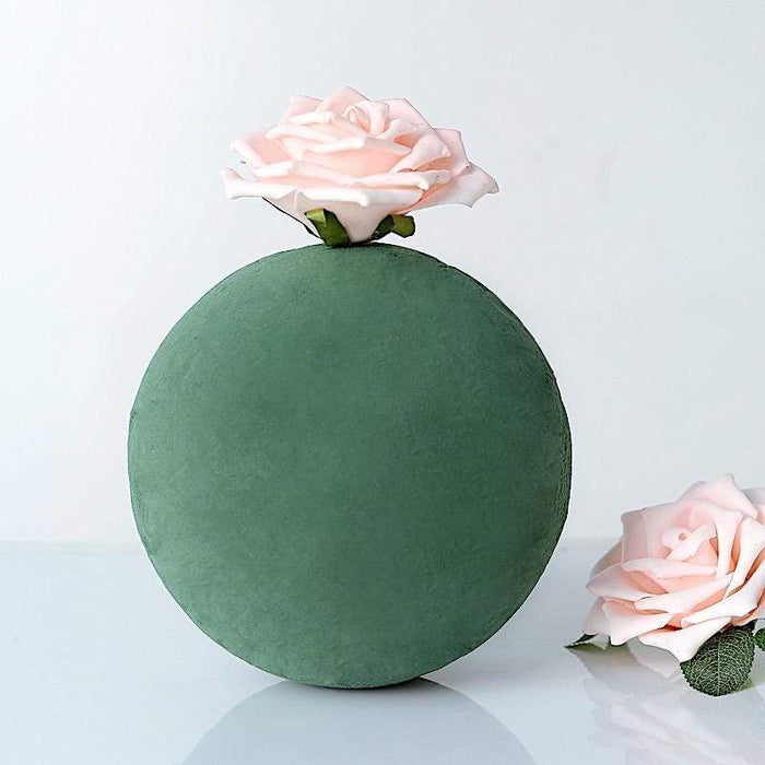 8" Round Wet Foam Ball DIY Floral Decorations - Green FOAM_ARTI_BALL01_8
