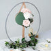 8" Round Wet Foam Ball DIY Floral Decorations - Green FOAM_ARTI_BALL01_8