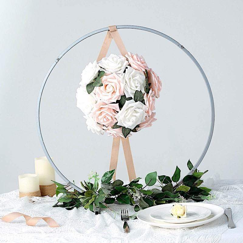 8" Round Wet Foam Ball DIY Floral Decorations - Green FOAM_ARTI_BALL01_8