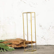 8" tall 3D Metal Wire Gold Letters Signs