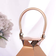 8" tall Metal Lantern Candle Holder