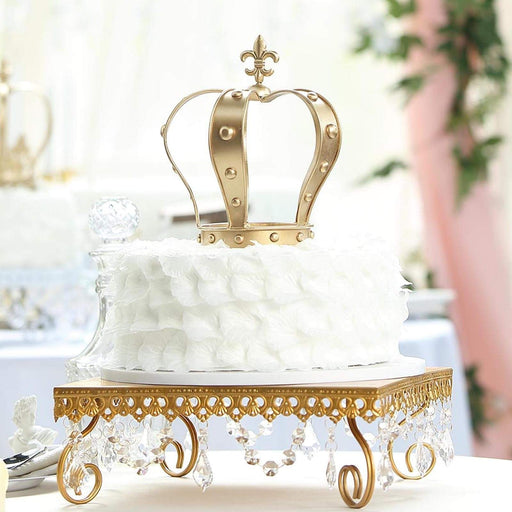 Centerpiece - Gold Crown Cake Topper - ELEMENT