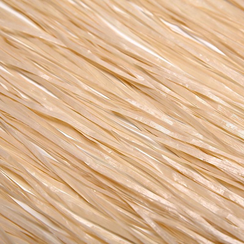 9 ft x 29" Tropical Raffia Plastic Hawaiian Table Skirt - Natural SKT_TROP01_NAT_9