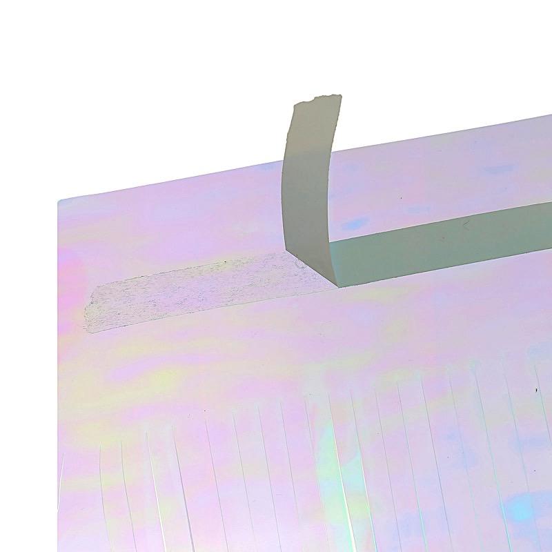 9 ft x 30" Disposable Metallic Foil Fringe Table Skirt