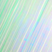 9 ft x 30" Disposable Metallic Foil Fringe Table Skirt