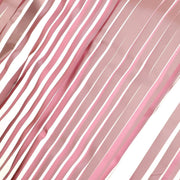 9 ft x 30" Disposable Metallic Foil Fringe Table Skirt