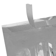 9 ft x 30" Disposable Metallic Foil Fringe Table Skirt