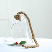 9" tall Glass Bell Floating Terrarium - Clear GLAS_RND11_9_CLR