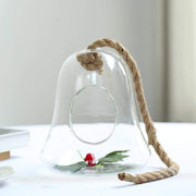 9" tall Glass Bell Floating Terrarium - Clear GLAS_RND11_9_CLR