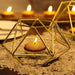 9 Tealight Unscented Candles Wedding Centerpieces