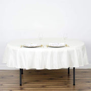 90" Polyester Round Tablecloth Wedding Party Table Linens