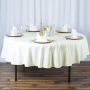 90" Polyester Round Tablecloth Wedding Party Table Linens